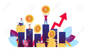Investing In The Future Vector Illustration Flat Design Concept For Smart Investment Finance And Banking Illu In 2020 Vector Illustration Concept Design Illustration