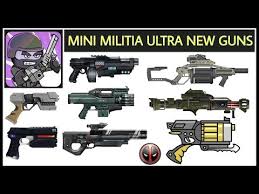 Download mini militia 4.1.1 apk mod apk mod here. Download Mini Militia New Ultra Guns Mod Apk
