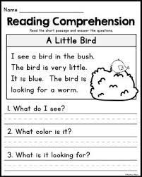 Free Kindergarten Reading Comprehension Passages Set 2 Kindergarten Reading Worksheets Reading Comprehension Kindergarten 1st Grade Reading Worksheets