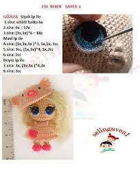 05058020185 Adli Kullanicinin Amigurumi Panosundaki Pin Orme Bebekler Boncuklu Desenler Desenler