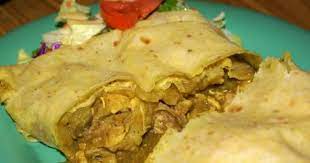 Chicken Roti Trinidad Style Recipe Yummly Recipe Chicken Roti Caribbean Recipes Chicken Roti Recipe