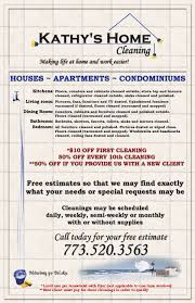  Kathy S Home Cleaning Flyer Clean House Cleaning Flyers House Cleaning Tips