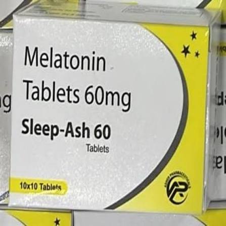 Melatonin 60mg Tablets - SLEEP-ASH 60 (Pack of 10) at ₹ 100/strip in Nagpur
