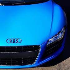 Beautiful Matte Blue Audi R8 Audi Cars Audi Automobile