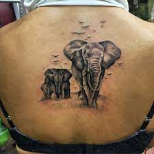 Elephant Family Tattoo Yesterday S Tattoo Was Super Fun Small Elephant Family Piece Elephant Family Tattoo Elephant Tattoos Family Tattoos
