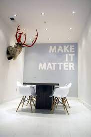 Inspired by charles and ray eames's experiments with molded plywood, the ant chair features a simple, bent wood shape set atop skeletal metal legs. Office Wall Quotes Will Make You Enjoy Work More