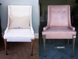 Amazing Vintage Chair Makeover Tutorial With Heart Vinyl Chairs Vintage Chairs Makeover Chair Makeover