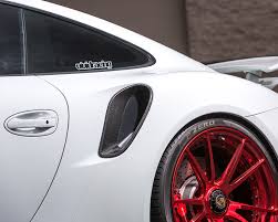 The moshammer vented rear diffuser with fins is an aggressive design that reduces aerodynamic drag. How To Install Agency Power Carbon Fiber Side Air Ducts On The Porsche 991 Turbo Agency Power