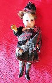 Most common in the 1800s, this material is a hard ceramic. Antique German Porcelain Doll Walther Sohn Scottish Boy Doll 1900 1930 Box 495318978