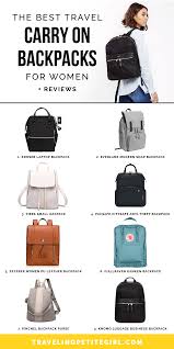 The Best Travel Carry On Backpacks For Women Reviews By Travelers In 2020 Best Carry On Backpack Best Travel Bags Travel Bags For Women