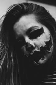 You could now switch to the dodge tool, but there's a shortcut: Woman With White And Black Face Paint Photo Free Grey Image On Unsplash
