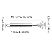 Jierger Coconut Grater Fish Remover Hand Coconut Meat Scraper Shredder  Peeler Manual Machine Multi Purpose Planer Stainless Steel for Cooking  Kitchen ...