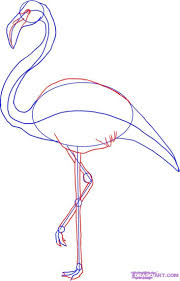 How To Draw A Flamingo Flamant Rose Dessin Peinture Flamant Dessins Mignons