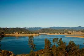 The size of the lake varies on the annual rainfall and conservation releases of water by monterey county. Nacimiento Resort