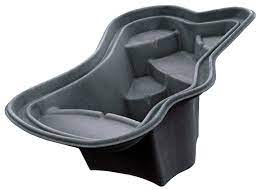Manufacturers offer preformed solid cut off the excess pond liner, leaving at least 12 inches hanging over the edge on all sides. Preformed Ponds