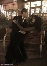 If you're looking for a costume for the whole gang, addams family halloween costumes make for an epic group halloween look so start practicing your snaps! Morticia And Gomez Addams Costumes Creative Diy Costumes