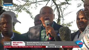 Supra mahumapelo it is well with my soul. North West Premier Supra Mahumapelo Is Staying Put Youtube