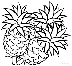 You can pick the ones featuring just the pineapples or the ones with its name written in stylish fonts. Pineapples Coloring Pages Coloring Home