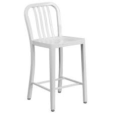 Wallace & bay 24 inch neo white plastic armless dining room chair bar stool with cushioned seat and chrome plated steel legs (2 pack). 24 Inch Kitchen Chair Target