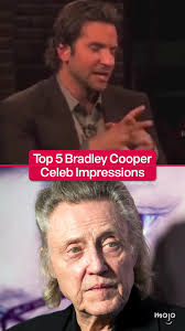 Bradley Cooper Celeb Impressions