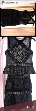 Bcbg Maxazria Black Lace Mesh Cocktail Dress Mesh Cocktail Dress Clothes Design Bcbgmaxazria Dresses
