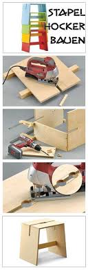 Stapelhocker Selber Bauen Selbst De Selber Bauen Hocker Hocker Holz