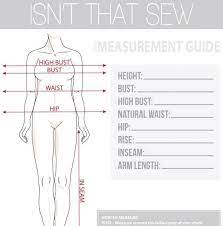 Useful For The Home Sewer This Handy Guide And Free Printable Measurement Guide Will Help Explain Sewing Measurements Body Measurement Chart Sewing Templates