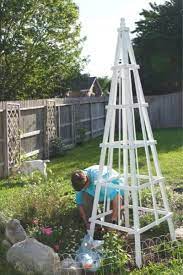 Buy homebase forest wooden obelisk at homebase Easy Diy Wooden Garden Obelisk Gorgeous With Grace