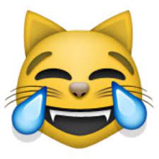 Cat Face With Tears Of Joy Emoji U 1f639 U E412 Cat Emoji Emoji Emoji Pictures