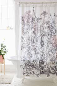 Marina Floral Shower Curtain Floral Shower Curtains Curtains Shower Curtain