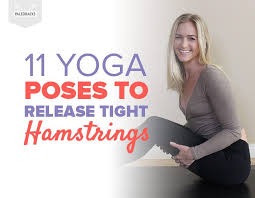 This modified lunge is a great way to stretch tight hamstrings and also the hip flexor on the opposite side. 11 Yoga Poses To Release Tight Hamstrings Easy Gentle Soothing