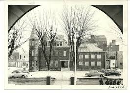 View Of Jail From Court House 1955 Parkersburg Wv Parkersburg Wood County