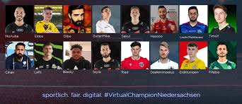 On tuesdays, eldos_fifa sometimes streams for 4 hours between 5 am and 8 am pdt. Next Level Virtual Champion Niedersachsen 2021 Niedersachsen Digital