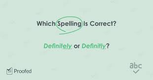 Google's free service instantly translates words, phrases, and web pages between english and over 100 other languages. Writing Tips How To Spell Definitely Proofed S Writing Tips