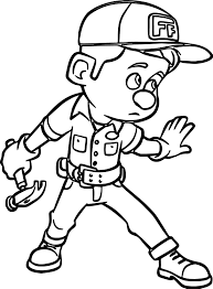 Are you a parent or a tea. Fix It Felix With Hammer Coloring Page Free Printable Coloring Pages For Kids Coloring Home