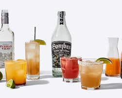 Add 1 cup ice, stir, and strain into the prepared highball glass. 4 Easy Tequila And Mezcal Cocktails No Margarita Mix In Sight Bon Appetit