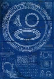 Stargate Sg 1 Blueprint Poster Art Print This Evocative Illustrative Print Would Make A Great Addition To The Home Of Stargate Stargate Sg1 Stargate Atlantis