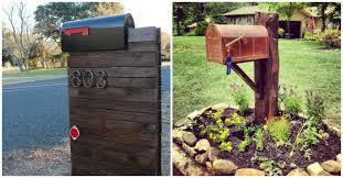 Installing a mailbox is a necessary and very simple diy task for any homeowner. 15 Mailbox Makeovers For Instant Curb Appeal