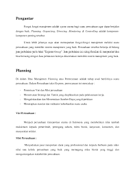 Ada banyak perusahaan yang membutuhkan jasa. Doc Poac Planning Organizing Actuating Controlling Beserta Contoh Ikang Pratama Academia Edu
