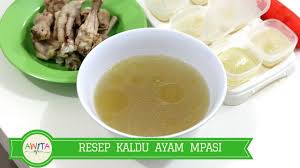 Setelah matang, stok kaldu bisa kita simpan di kulkas dan dapat dipakai kapan saja. Resep Kaldu Ayam Mpasi Chicken Stock Recipe Youtube