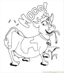 Amongst many awesome advantages, it will help him/her recognize colors, develop motor skills, and their little focus muscles. Cow Coloring Pages For Kids Coloring Home