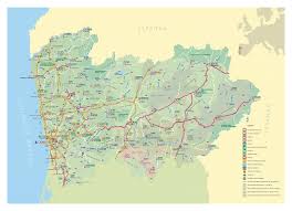 Find portugal on the map and explore portugal's regions, districts, major cities and how its map has changed throughout history. Large Travel Map Of Northern Portugal Northern Portugal Portugal Europe Mapsland Maps Of The World