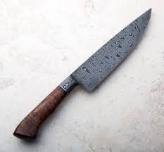 Gidgee Integral Damascus Chef 203mm Eatingtools Com Kitchen Knives Chef Knife Damascus