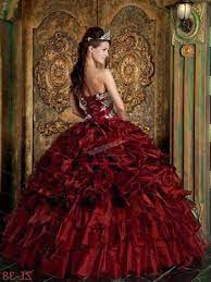 Vestidos De Xv Color Vino Vestidos Rojos De Quinceanera Vestido De Quinceanera Vestidos De Baile Rojos