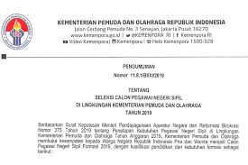 Formasi lulsuan sma/smk/ma dapat masuk sebagai pegawai negeri untuk beberapa posisi. Kemenpora Buka 11 Formasi Di Cpns 2019 Ini Rincian Dan Pelaksanaannya Halaman All Kompas Com