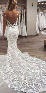 Mermaid Trumpet Wedding Dress Spaghetti Straps Luxury Lace Wedding Gowns Qw2089 In 2020 Wedding Gowns Mermaid Lace Mermaid Wedding Dress Bridal Dresses