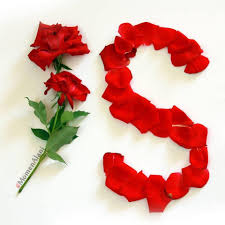 Rose Name Ashwaq Love Flower Letters Stylish Alphabets Floral Letters