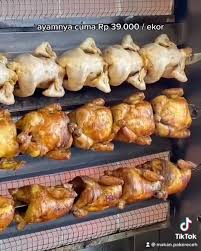 Ayam panggang oven di bandung. Ayam Seekor Rp 39 000 Yang Viral Punya Makan Pake Receh