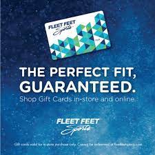 How do i get my gift card back? Gift Cards Fleet Feet Cincy