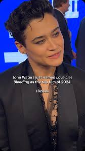 Katy O’Brian talks about John Waters picking Love Lies Bleeding as his  favorite film of 2024 🎬, Love Lies Bleeding just won Best Cinematography  at the British Independent Film Awards., Follow BIFA